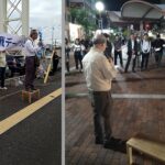 古賀市と宗像市で「リレー国際反戦デー集会」